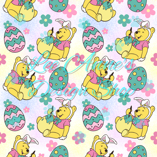 Easter Bear Seamless