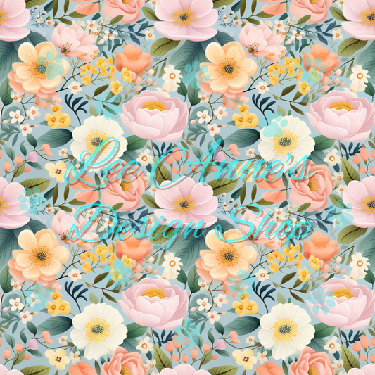 Spring floral Seamless