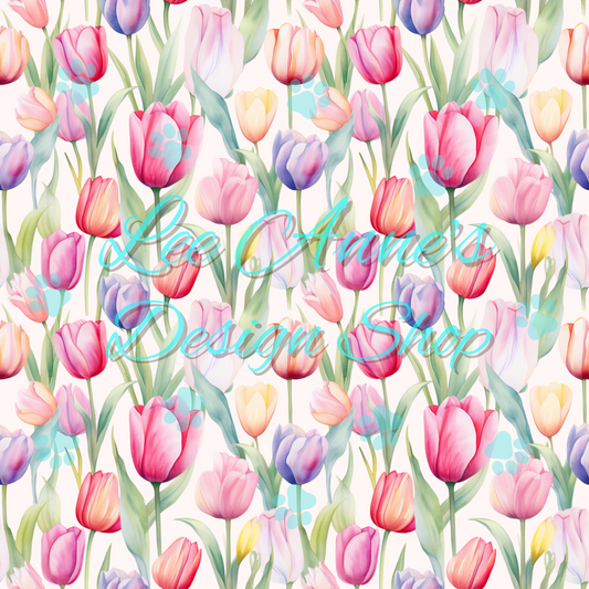Spring floral Seamless