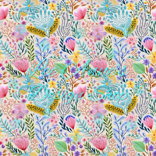Spring Floral Seamless