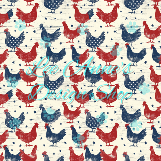 Fourth July Seamless