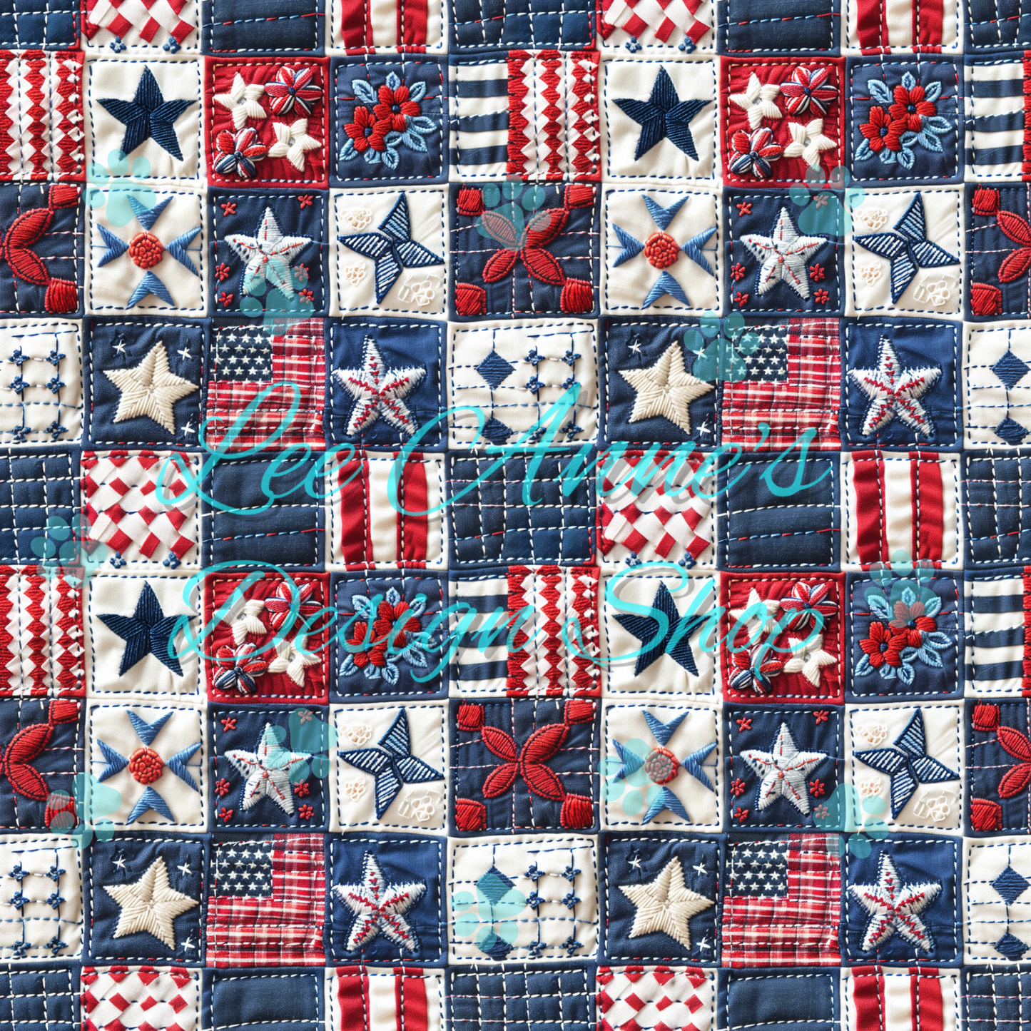 Fourth July Seamless