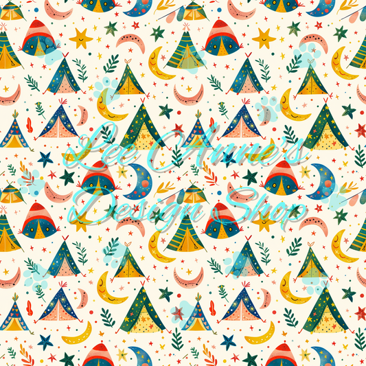 Camping Seamless