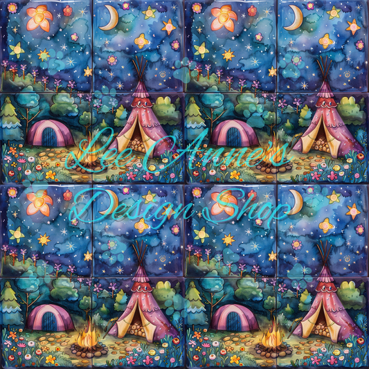 Camping Seamless