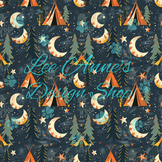 Camping Seamless