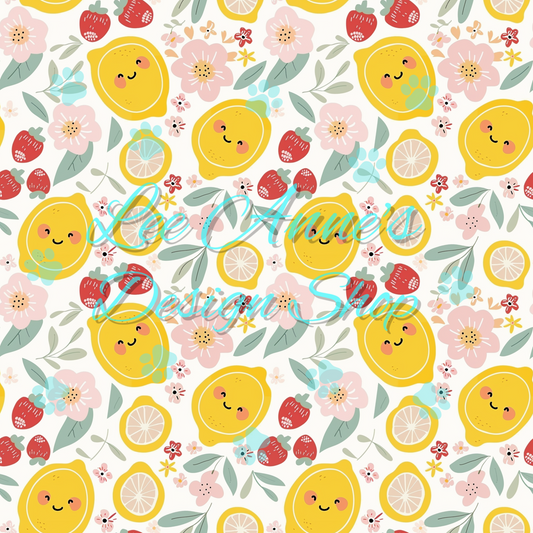 Fruit Floral Seamless