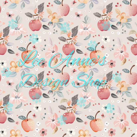 Fruit Floral Seamless