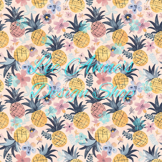 Fruit Floral Seamless