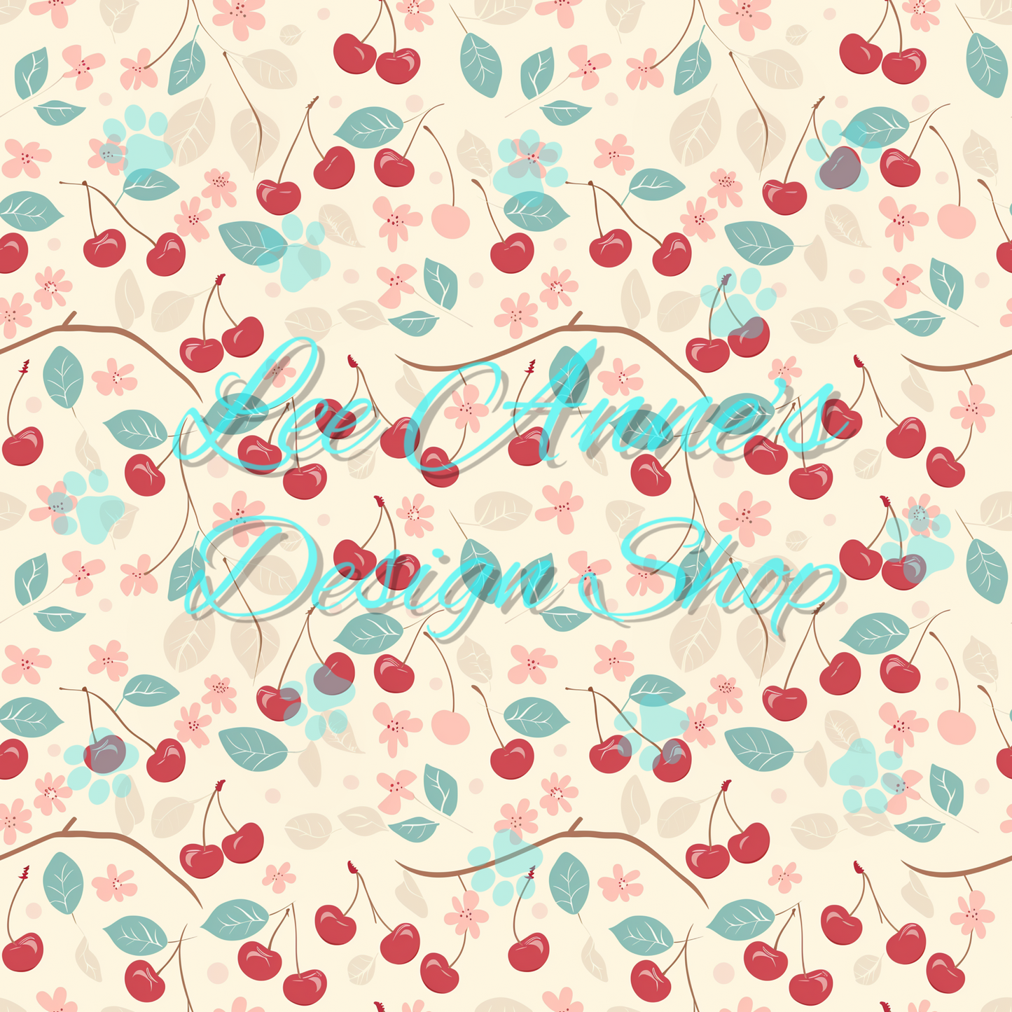 Fruit Floral Seamless