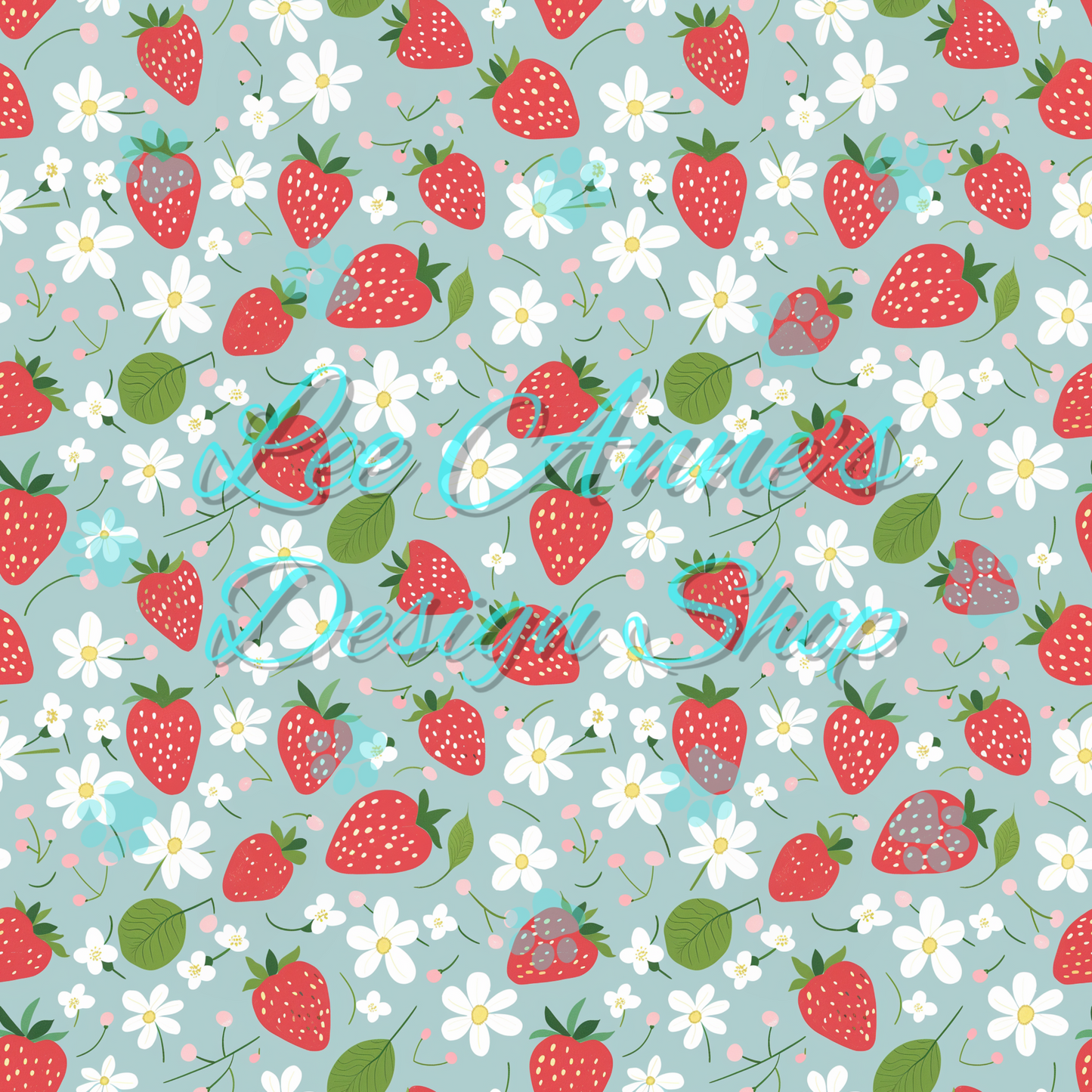 Fruit Floral Seamless