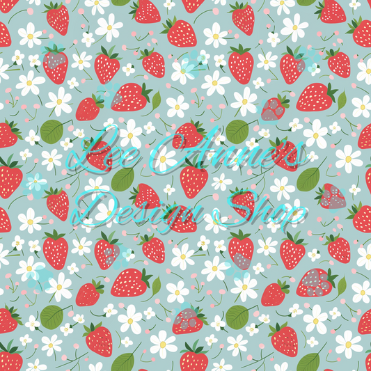 Fruit Floral Seamless