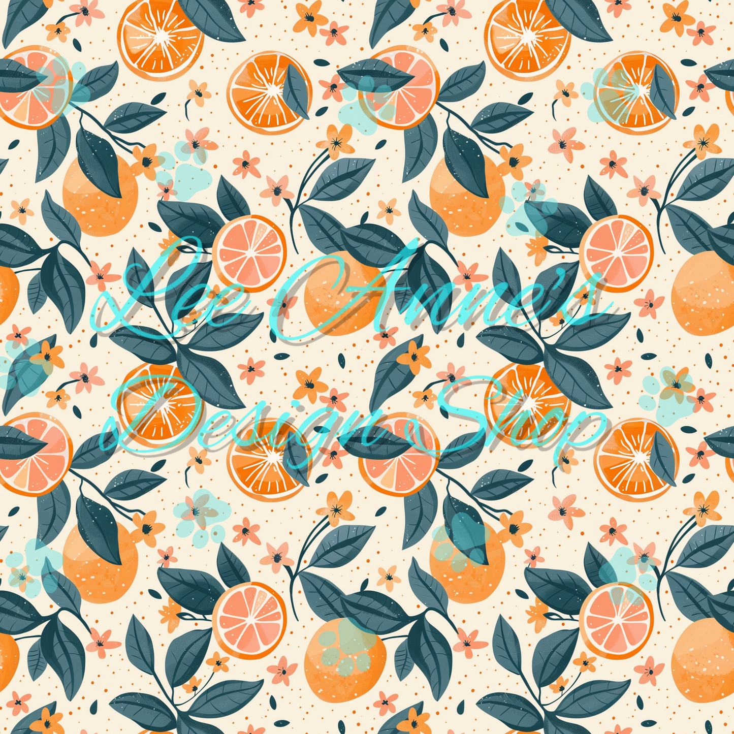 Fruit Floral Seamless