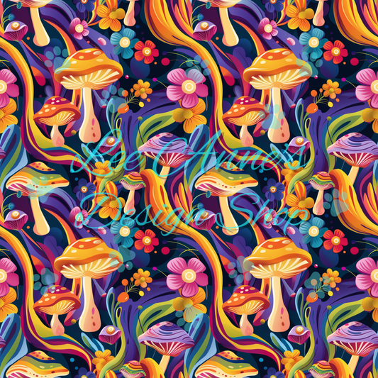 Mushroom Seamless