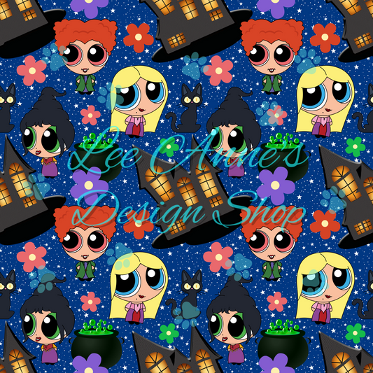 Witches Halloween Seamless