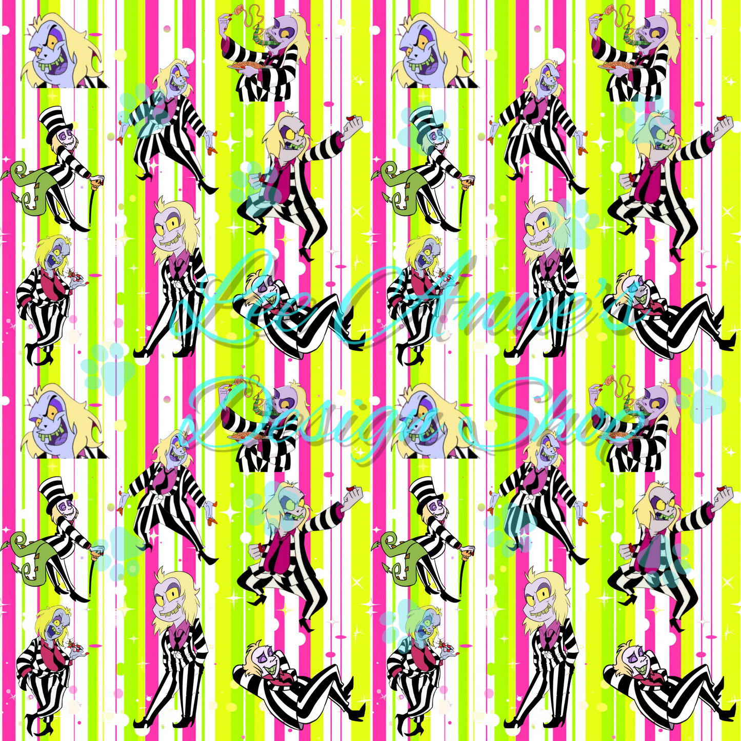Beetle man Seamless