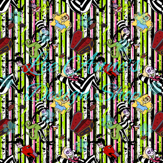 Beetle man Seamless