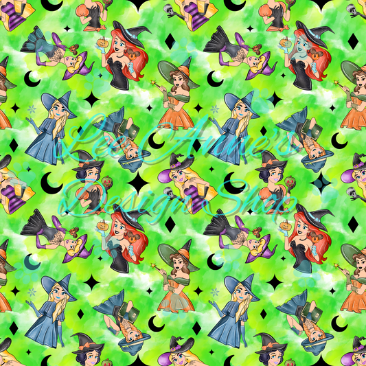 Halloween Princess Seamless