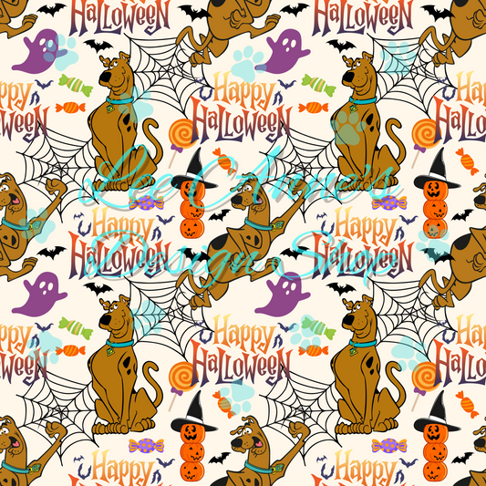 SD Halloween Seamless
