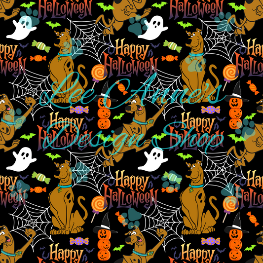 SD Halloween Seamless