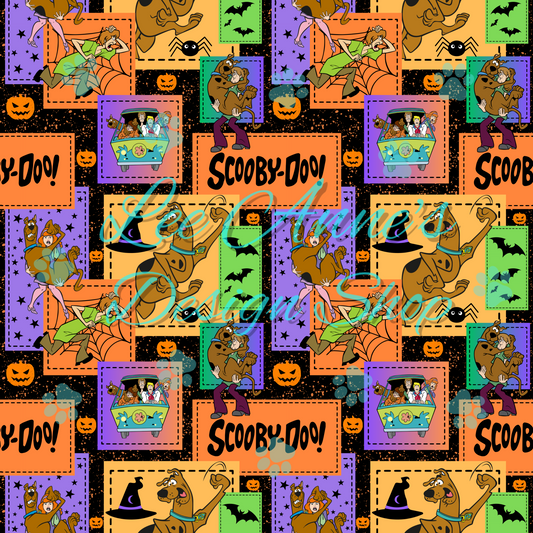 SD Halloween Seamless