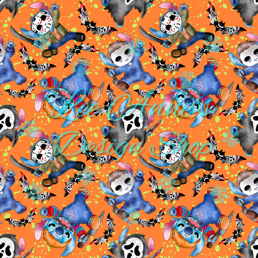 Horror Stitch Seamless