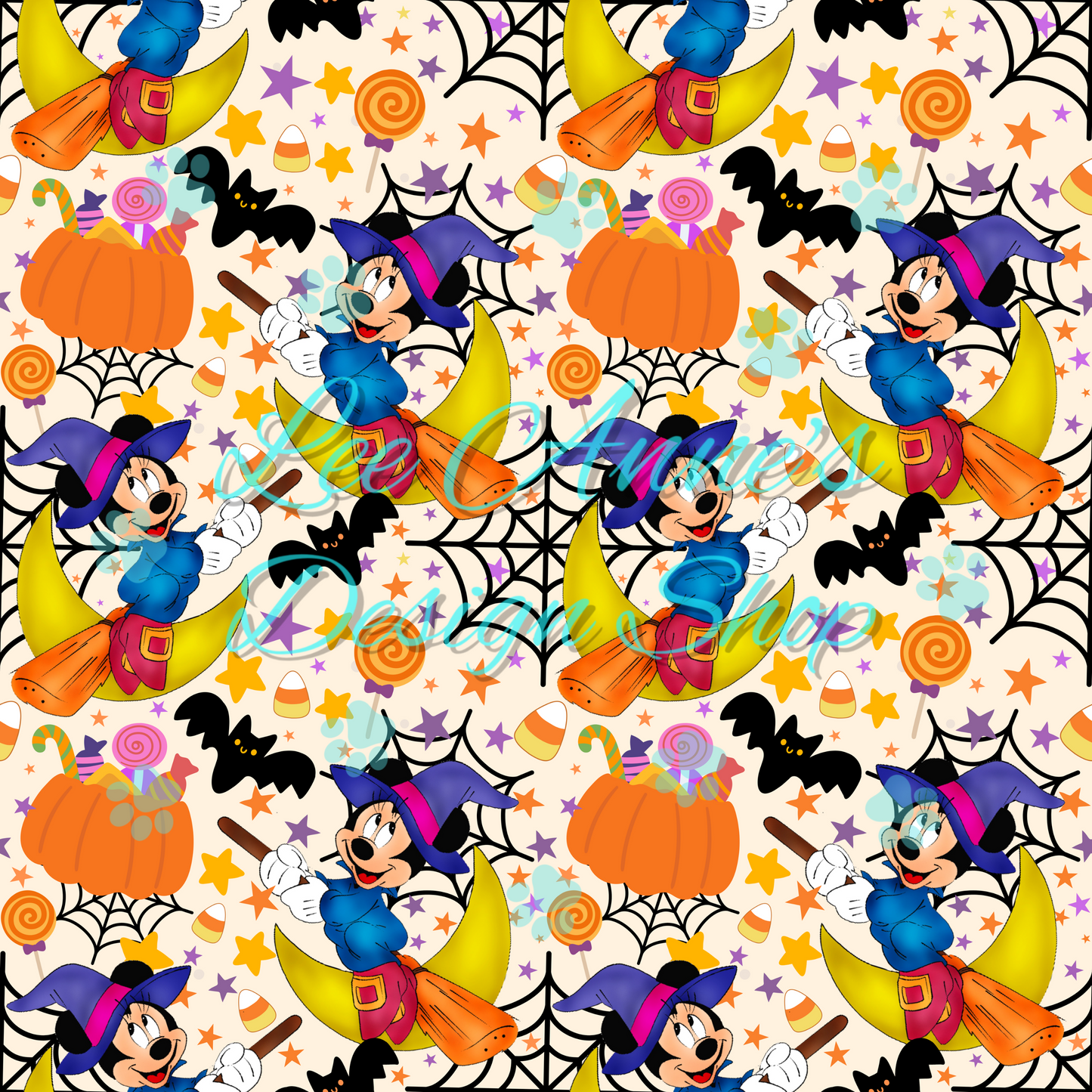 Mouse Halloween Seamless