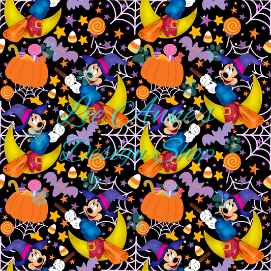 Mouse Halloween Seamless