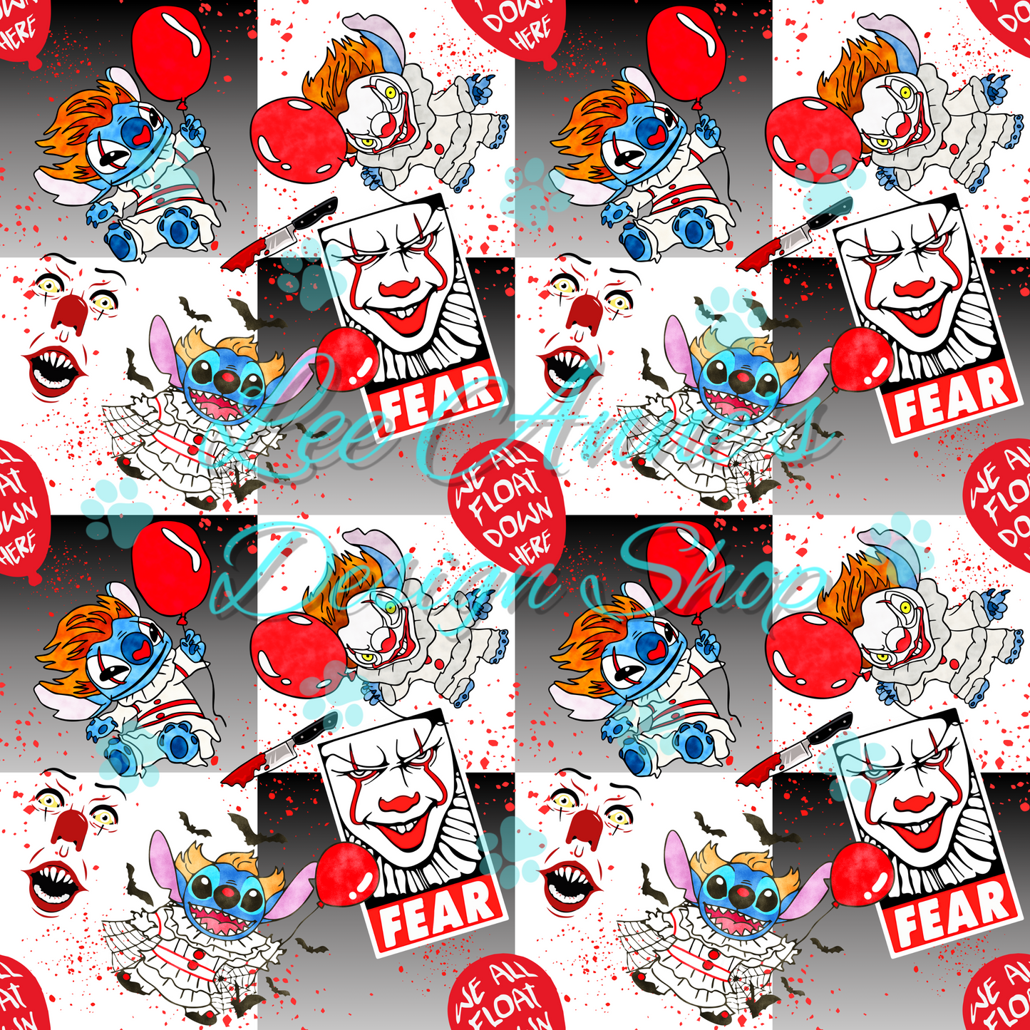 Horror Stitch Seamless