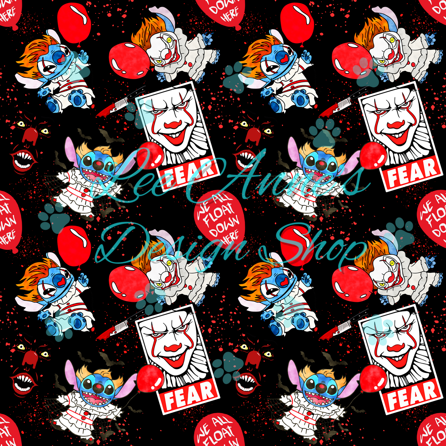 Horror Stitch Seamless