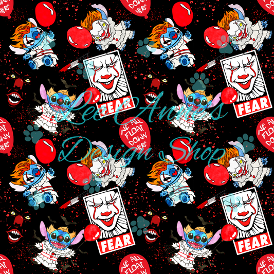 Horror Stitch Seamless