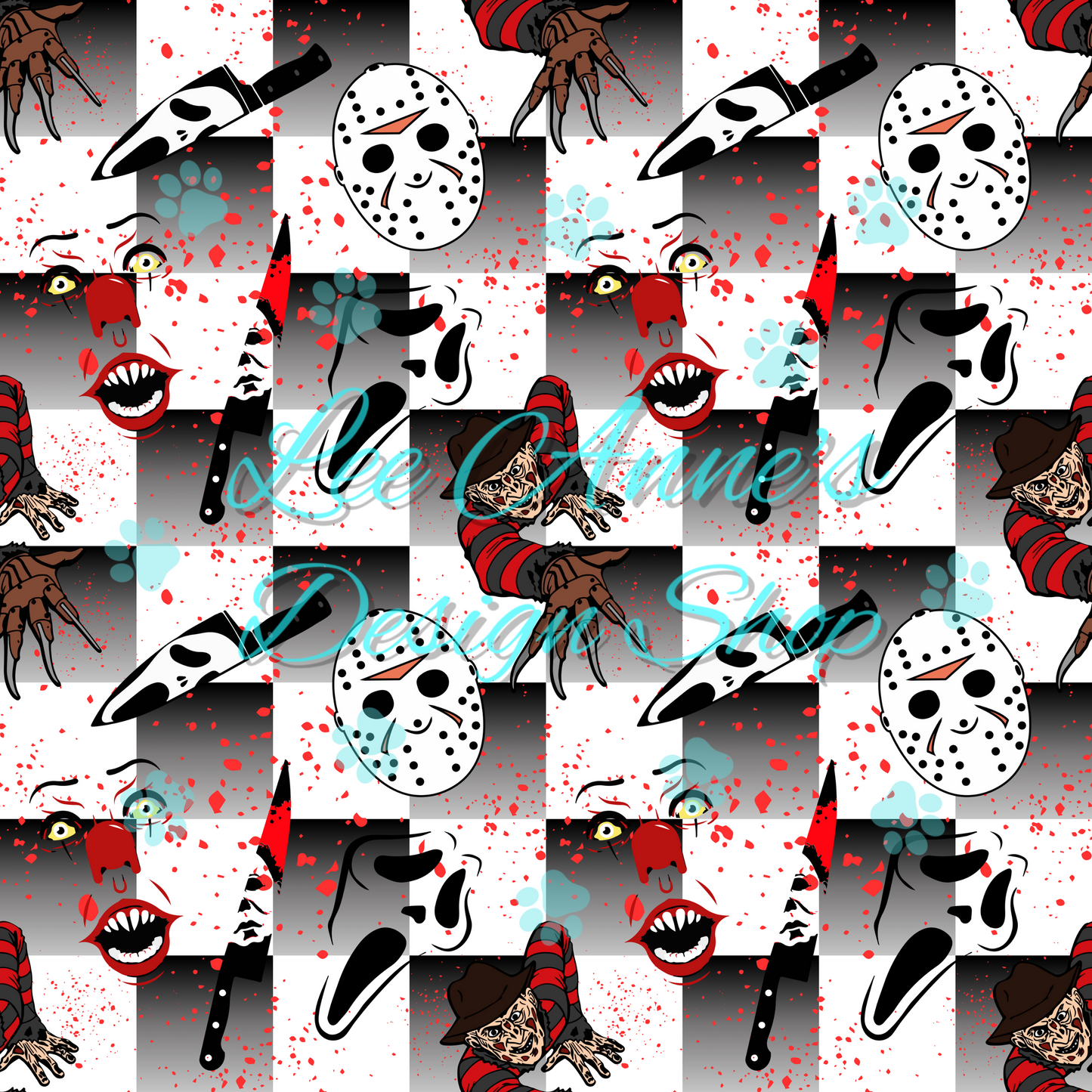 Horror Seamless
