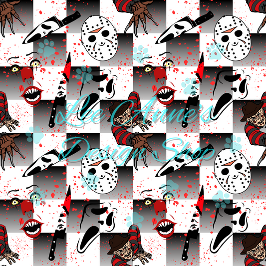 Horror Seamless