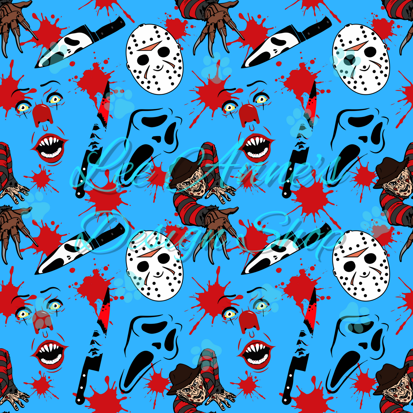 Horror Seamless