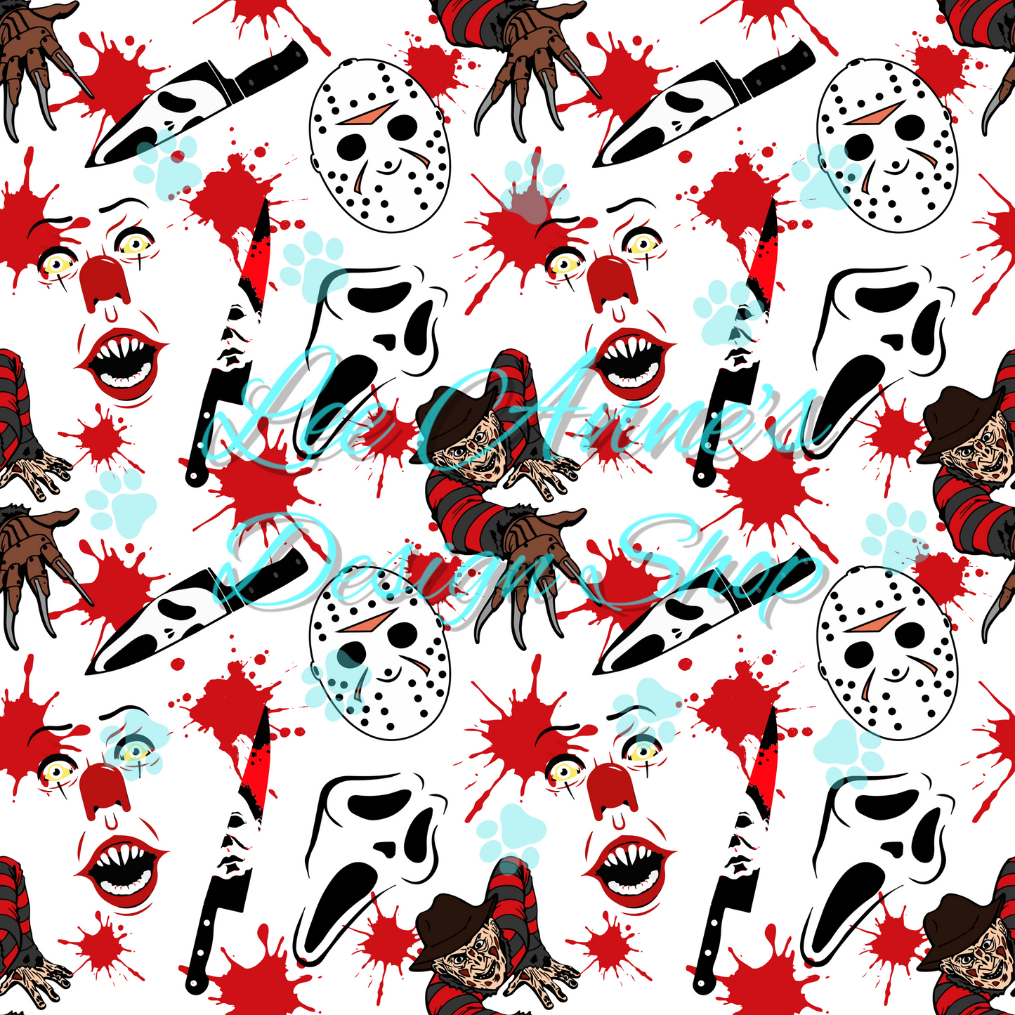 Horror Seamless