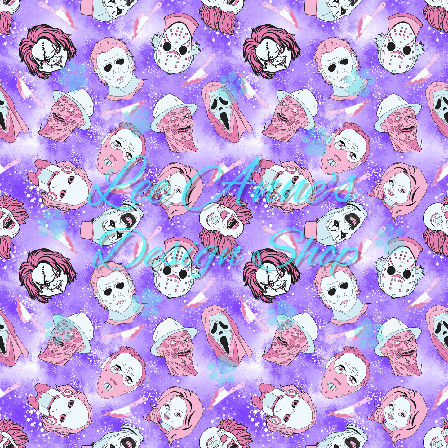 Horror Seamless