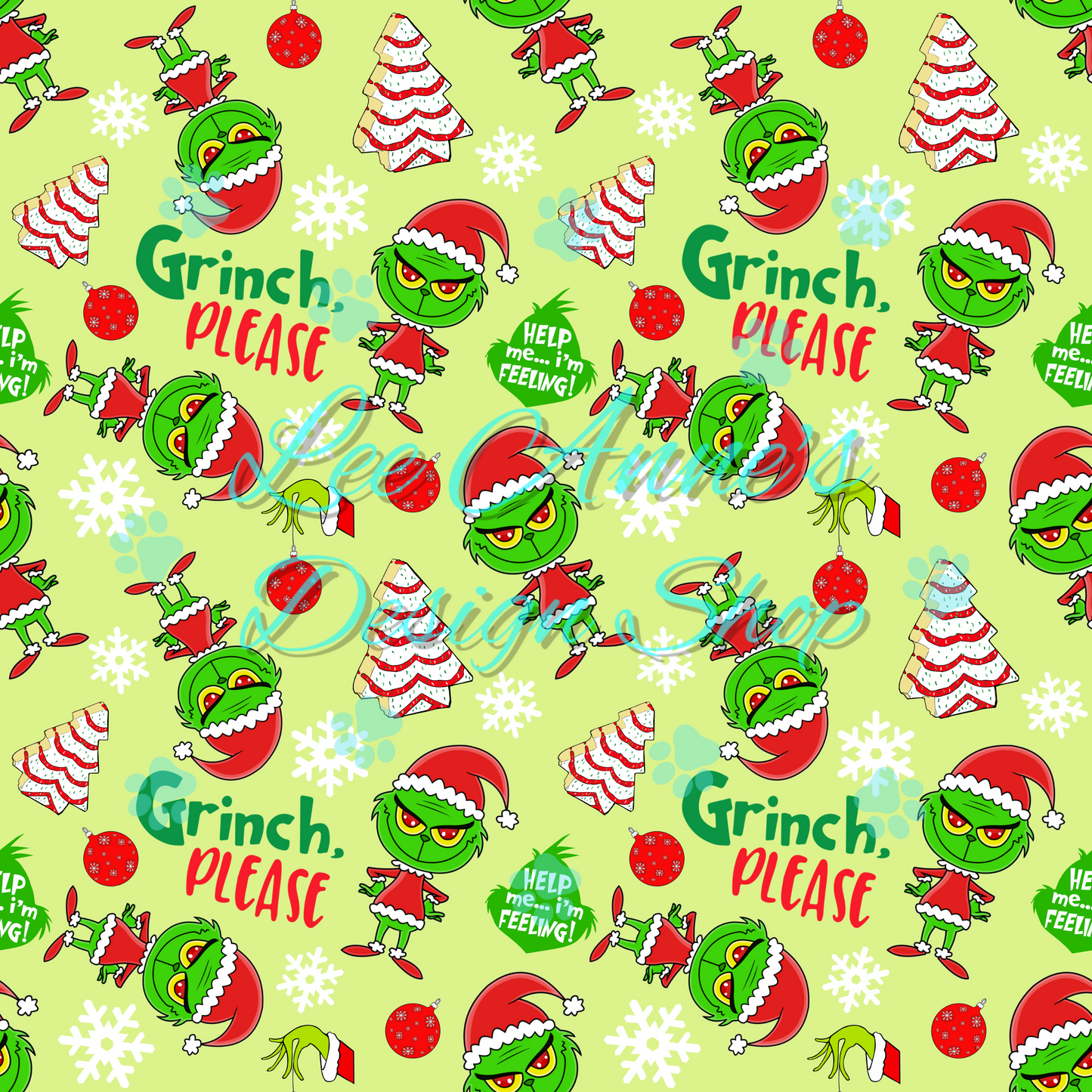 Green Guy Seamless