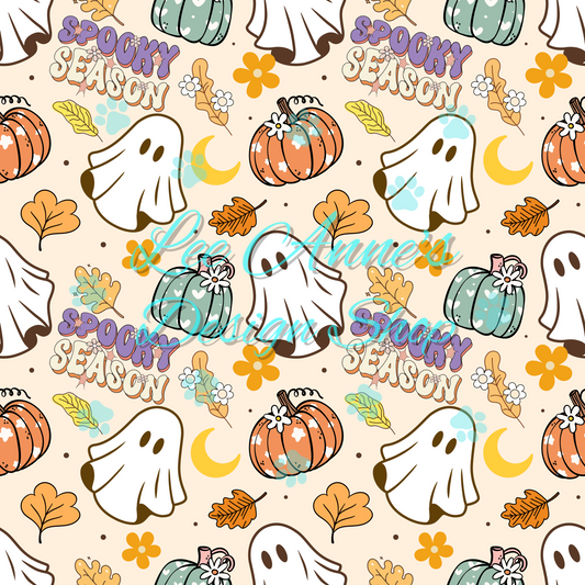 Spooky fall Seamless