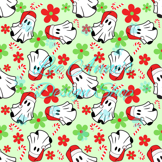 Spooky Christmas Seamless