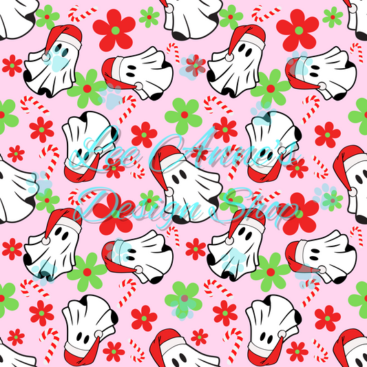 Spooky Christmas Seamless