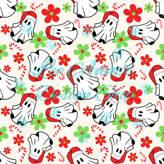 Spooky Christmas Seamless