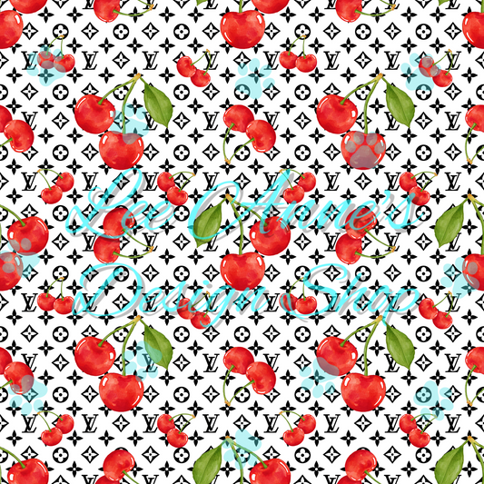 Boujee Cherries  Seamless