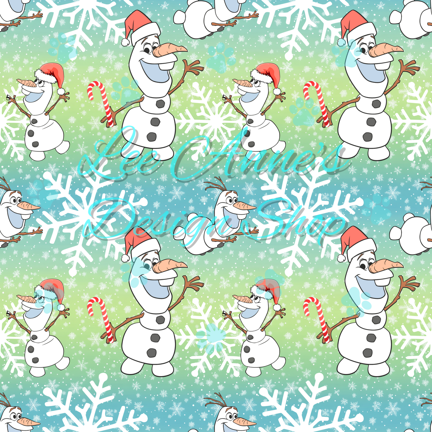 Snowman Seamless