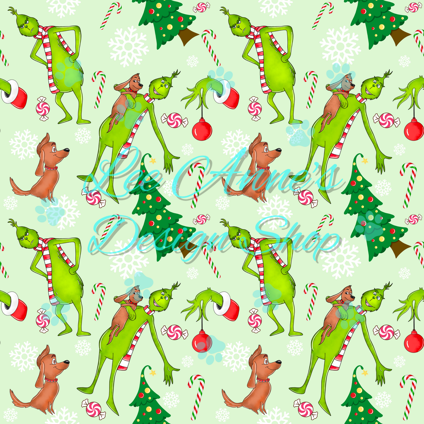 Green Guy Seamless