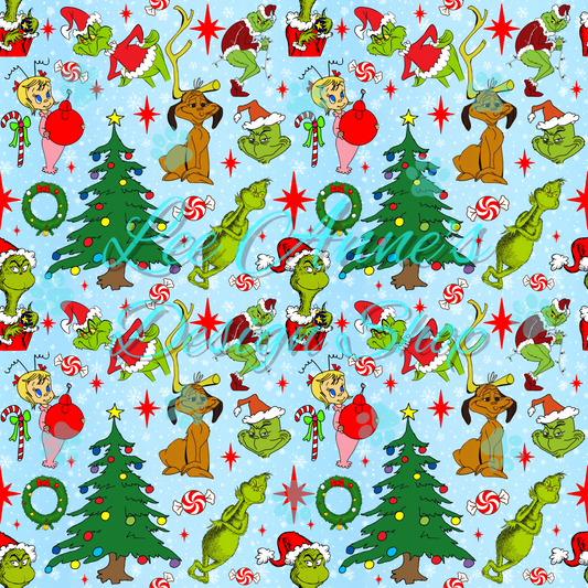 Green Guy Seamless