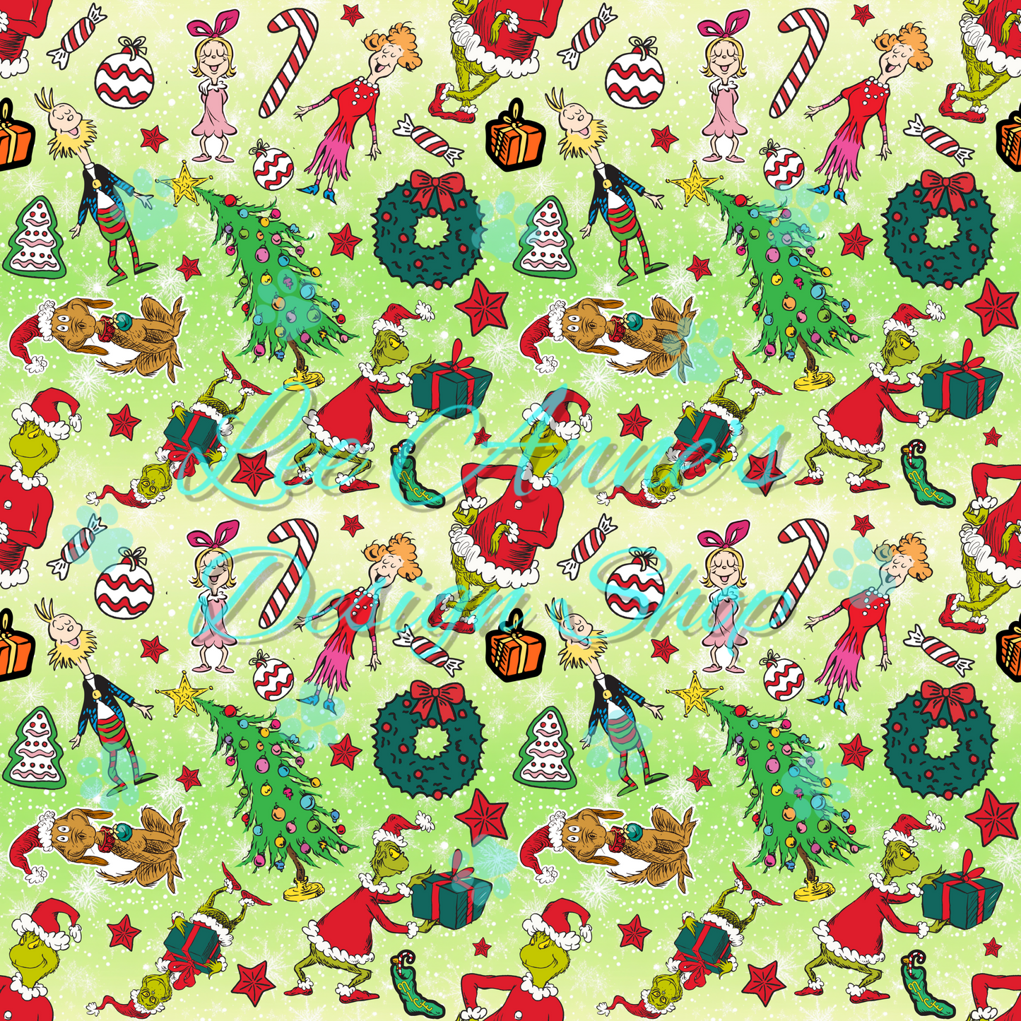 Green Guy Seamless