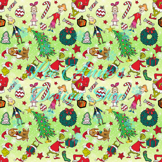 Green Guy Seamless
