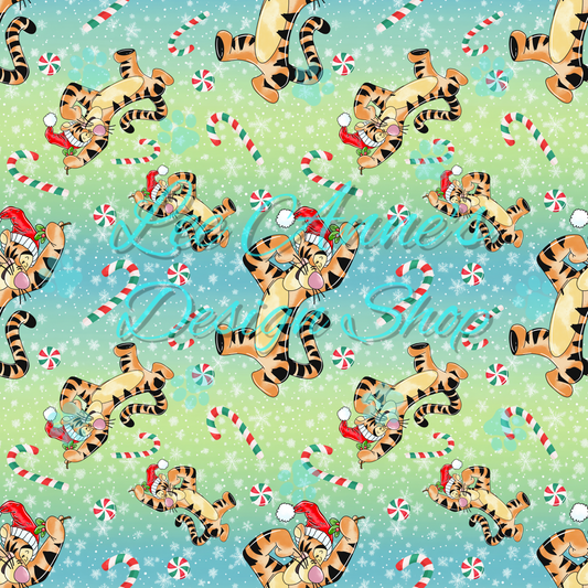 Bear Christmas Seamless
