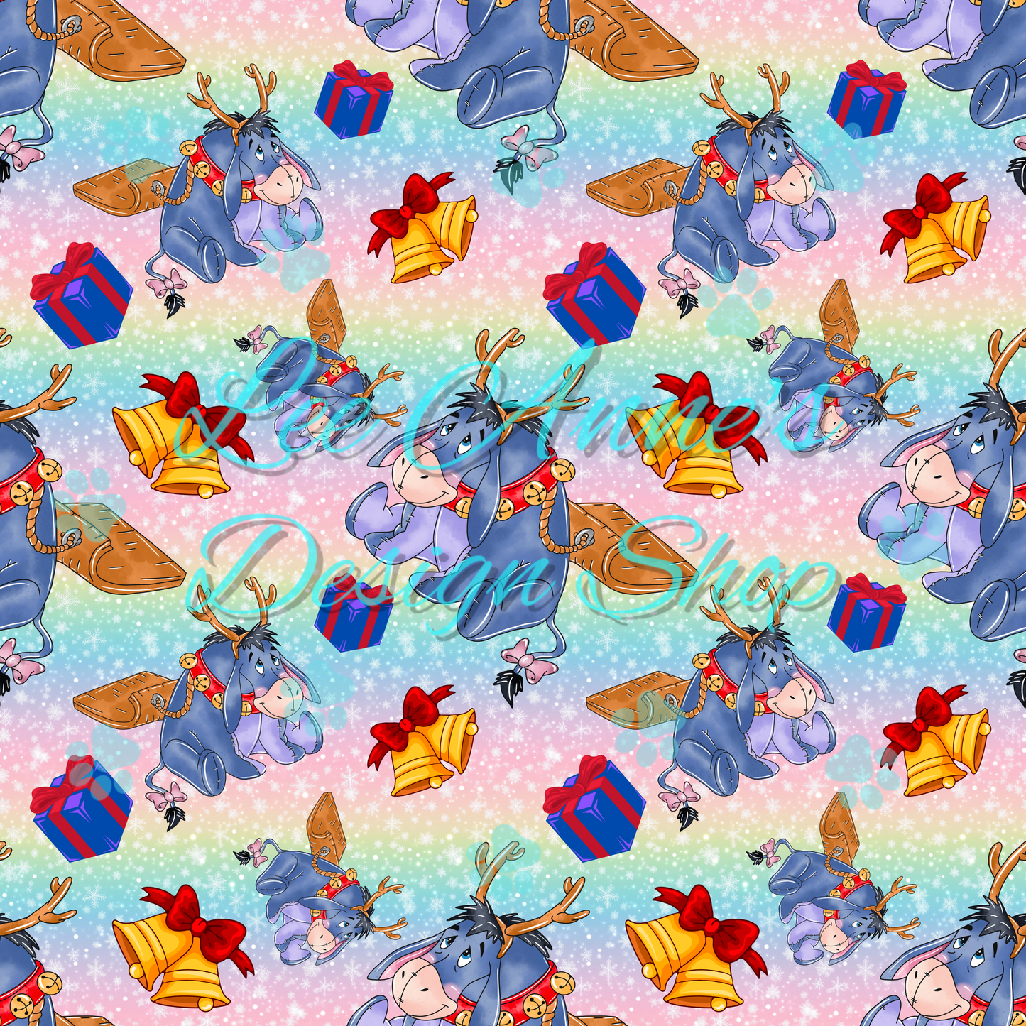 Bear Christmas Seamless