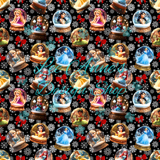 Christmas Princess Seamless