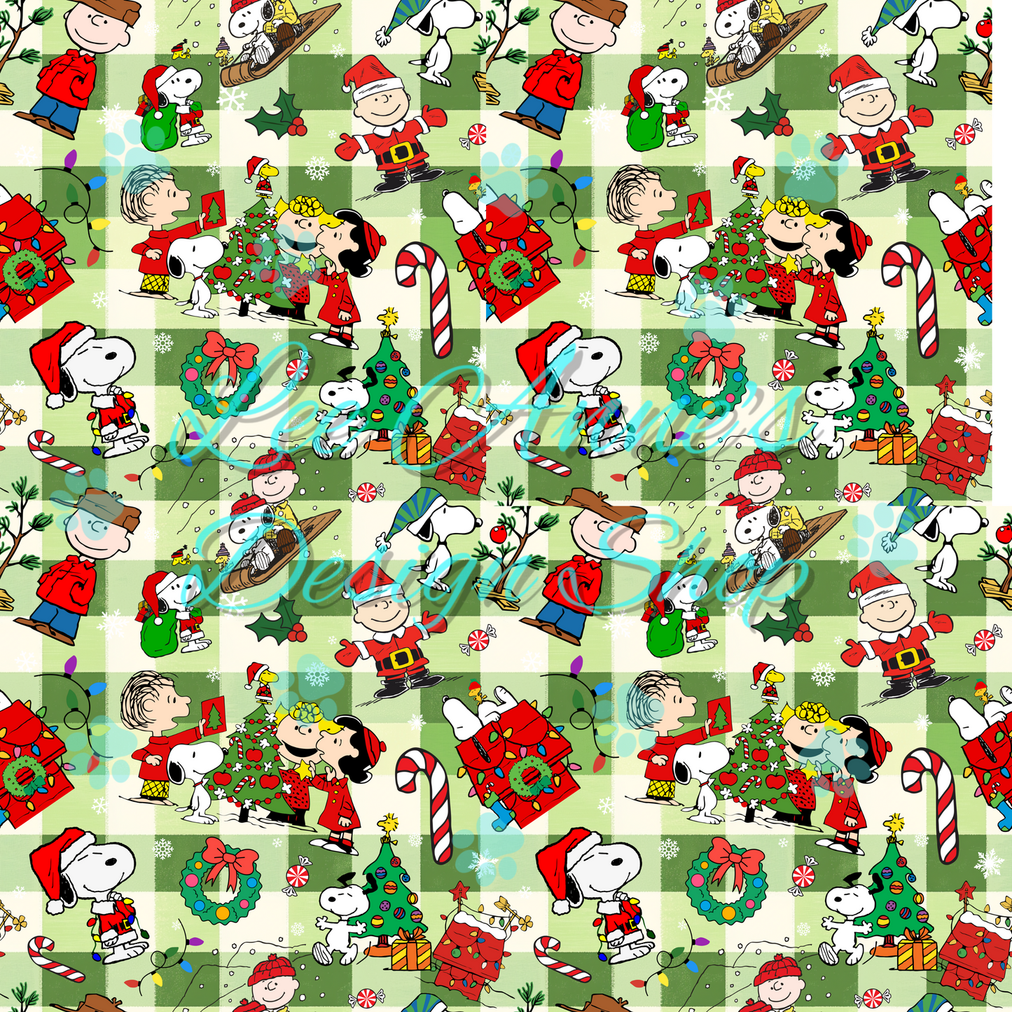 Peanut Christmas Seamless